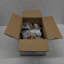 Plug in Wall sconces Set of Two with Switch, Indoor Horn Cover Wall Mounted Lamp with E26 Base, Long Wall Light for Bedroom Living Room Study Hallway Bedside2PCS (Black-2Pack)