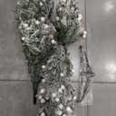 HOLLO STAR 7.5 ft Flocked Prelit Christmas Tree with 503 LED Lights, App Control, Artificial Christmas Tree, Multi-Color RGBW Lights, 1355 Branch Tips, Snow Xmas Tree, for Home, Party