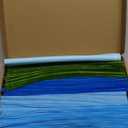 200 pcs Green Pipe Cleaners(Dark & Light) and 20 Green Foral Wires,2 Gardening Tapes,hot Glue Stick,Pipe Cleaners for Crafts,Flower Making kit,Pipe Cleaner Flowers