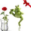 Plant Propagation Buddy, Frog Plant Propagation Holder Friend, Unique Plant Support for Indoor House Plants Stems Sprouts Cuttings Shoots, Plant Care Stuff Accessories, Plant Lovers Garden Gift