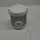 WHITE TIGER 1.5L Mini Rice Cooker for 5 Cups Uncooked (6 Cups Cooked), Smart Rice Cookers with One Touch & Auto Keep Warm, Portable Travel Small Rice Cooker with Lid and Removable Non-stick Pot, Suitable For 1-4 People Cooking Rice, Oatmeal, Veggies