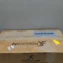 ProsourceFit Acupressure Mat and Pillow Set for Back/Neck Pain Relief and Muscle Relaxation (XL, Grey/White)