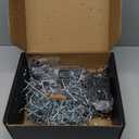 INCLY 278PCS Pegboard Accessories Organizer Kit, Peg Board Hooks Assortment with Bins for Organizing Various Tools, Fit 1/8 or 1/4 inch Pegboard for Hanging Storage, Garage Wall Attachments