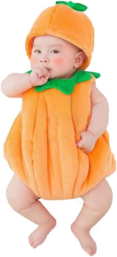 Infant Halloween Costume Baby Boy Girl Pumpkin Cutie Pie Costume