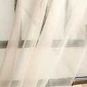 Ling's moment Wedding Chair Sashes Cover Aisle Decorations Draping Fabric Wrinkle-Free with Tie 16 Pcs Boho White Beige for Party Ceremony Reception Floral Arrangement Banquet Outdoor Decor