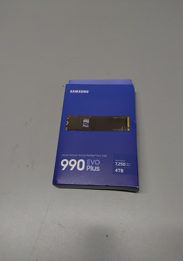 Samsung 990 EVO Plus SSD 4TB, PCIe Gen 4x4 | Gen 5x2 M.2, Speeds