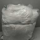 MIULEE 22x22 Pillow Inserts,Set of 2 Down Feather Throw Pillows for Couch Sofa Bed, Decorative Fluffy Throw Pillow Inserts Cotton Fabric,White