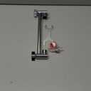 NearMoon Adjustable Shower Arm Universal Connection, Extension Arm, Adjust Angle to Upgrade Shower Experience, Easy to Install, Anti-leak (11 Inch, Chrome Finish)