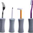 Universal Soft Easy Grip Handle Tool, Provides Wider Grip for Arthritis and Limited Dexterity, Set of 4