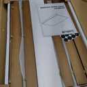 Gashell Wire Shelf Covers, Bamboo Wire Rack Covers for Pantry, Closet (5pcs, 24" W x 16" D)