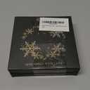 CHOANG Christmas Electric Guitar Ornament for Tree - 2 Layer Wooden Music Ornament with Notes & Treble Clef - Unique Musician Gift, Rock Music Christmas Decor, Guitar Player Xmas Decoration Pack of 2