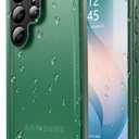 SPORTLINK for Samsung Galaxy S26 Ultra Case, IP68 Waterproof Dustproof Military 360 Full Body Heavy Duty Shockproof Protective with Camera Screen Protector S 26 Phone Front Back Cover 6.9" Green