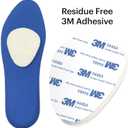 12-Pack Metatarsal Foot Pads for Pain Relief - 1/4 Thick, Ball of Foot Cushions for Women and Men, Forefoot and Sole Support, Metatarsalgia Mortons Neuroma. Metatarsal Pads Ball of Foot Cushions.
