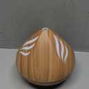 Essential Oil Scent Diffuser: 500ML Aroma Diffuser with Remote Control, Large Fragrance Aromatherapy Diffuser, Mist Humidifier with 14 Colors LED Lights and Auto-Off for Bedroom & Home (Chestnut)