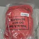 2 Pcs Red Valentine's Day Heart Shaped Pillow Valentine's Day Decorations for Girls Women Soft Faux Rabbit Fur Decorative Throw Pillow 11 Inch Striped Plush Cushion for Chair Couch Gift