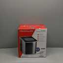 Frigidaire Compact Countertop Ice Maker, Makes 26 Lbs. of Bullet Shaped Ice Cubes Per Day, Silver Stainless