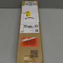 Master Lock White Compact Door Stopper Folding Security Bar, Adjustable from 25-1/2 to 43-1/2 Inches Long for Hinged and Sliding Doors, Door Barricade, Pack of 2, 270EC2