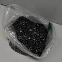 10lb Black Small Decorative Pebbles - Gravel River Rock,Natural Polished Decorative Stones 3/8" Gravel Size,Pebbles Gravel for Bamboo Plants,Succulent,Home Decor,Landscaping,Vase Fillers and More