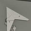 Kingdder 20 Inch Christmas Paper Star Lanterns Lampshade with White LED Light 9 Pointed Moroccan Hollow Out Stars Lantern Lamp Hanging Party Decor for Weddings Christmas Tree Birthday Party