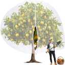 1 Pcs 20 x 16.4 ft Large Fruit Tree Netting Bags Garden Plant Protector with Zipper and Drawstring Blueberry Bushes Netting Covers Plant Protection Mesh Net Bags from Insect Bug Cicada