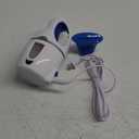 Conair Complete Steam Hand Held Fabric Steamer, 1100W, White/Blue (Small)