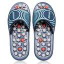 BYRIVER Reflexology Foot Massager Tools, Acupuncture Massage Slippers Shoes Sandals Mat, Stress Plantar Fasciitis Relief Gifts for Men Women, Relieve Heel Arch Arthritis Neuropathy Pain (05M, M-Women(9-11) Men(7-9))