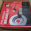 HUSCH Brake Kit Ceramic Brake Pads and Brake Rotors Fit for Pontiac G6