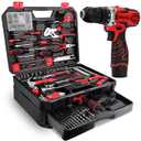 Kingtool 275 Piece Tool Kit 12 V Cordless Power Drill Driver