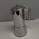 Stovetop Espresso Maker, 12Cup 17.5 oz Moka Pot, Stainless Steel Cuban and Italian Coffee Maker for Cafetera Cubana, Greca De Cafe Induction Stovetop Compatible, Coffee Gift for Home Travel (Silver)