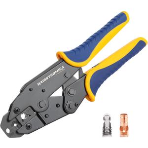 Haisstronica Crimping Tool for Spark Plug Ignition Wire,8.5mm Ratchet Wire Crimper Tool,HS-2048