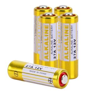kunying A27 27A 12V Alkaline Battery (5-Pack) - 27A Long-Lasting for Garage Door Openers, Car Key Fobs, Remote Controls & More - Leak-Proof, Eco-Friendly Power
