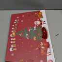 XmasExp Christmas Tree Collar, 33.5 inch Sequin Tree Skirt Stand Base Cover for Home Decor, Large Size 6 Piece, Red