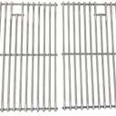 Replacement Steel Cooking Grates for 463411512, 463411712, 463411911, C-45G4CB, 720-0719BL, 720-0773 and 1010037 Gas Grill Models, Set of 2