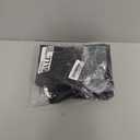 voenxe High Waisted Biker Shorts Women,6" Tummy Control Workout Gym Soft Shorts for Yoga Running,Spandex No Front Seam, 2 Pack (Black) M