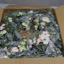 26IN Spring Wreath for Front Door,Large Eucalyptus Artificial Greenery Wreath Indoor Outdoor for Porch Window Wall Farmhouse Home Holiday Hanging Decor Spring Summer Fall Winter All Seasons (26 inch)