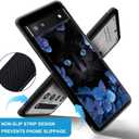 CARLOCA Google Pixel 7a Case, Black Mumbai Clivia Cat, Hard Acrylic Shockproof Anti-Scratch Phone Case