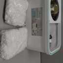 Mop and Container with Wringer Set for Home, Spin Mop and Container  Mops for Floor Cleaning with 3 Mop Head Replacement and 1 Scrub Brush for Hardwood Tile Laminate Home Cleaning Tools Household Accessories