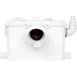 900W Macerator Pump Toilet Pump Upflush to 29.5FT 2200GPH Utility Sink Pump with 4 Water Inlets 1 Outlets Macerating Toilet System for Toilet Sink Shower Laundry Kitchen Basement
