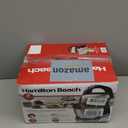 Hamilton Beach Classic Stand and Hand Mixer, 4 Quarts, 6 Speeds with Quick Burst, Bowl Rest, 290 Watts Peak Power, Black and Stainless