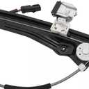 Front Right Passenger Side Power Window Regulator with (2-Pin Motor) Replacement for 2012 2013 2014 2015 Chevy Cruze, 2016 Chevy Cruze Limited, 751-740