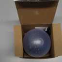 RICTLY Night Light for Kids, Kids Night Light Nebula 360 Degree Rotation - 4 LED Bulbs 12 Light Color Star Projector Changing with USB Cable, Romantic Gifts for Men Women Children (White)