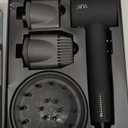 AINA Hair Dryer, Blow Dryer with Diffuser Brush Comb for Women - BLDC Hair Dryer - Brushless Motor, 110, 000 RPM Lightweight, Ionic Travel, 3 Magnetic Attachments 110V/ ALCI(Blue)