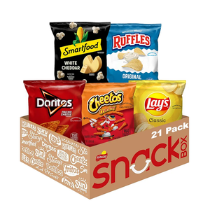 Frito-Lay Classic Mix Variety Pack, Single Serve Snack Bags (Pack of 21)