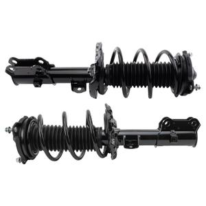 TRQ Front Strut & Coil Spring Assembly Set Driver & Passenger Sides Compatible with 17-19 Hyundai Elantra