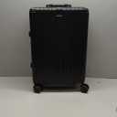 22 inch carry on luggage Durable Suitcase with Cup Phone Holder USB Port Aluminium Frame Carry on Luggage with 8 Double Spinner Wheels TSA Lock Suitcase with Cup Holder Carry On Luggage with USB Port