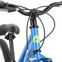 Retrospec Dart Kids Bike - 7-Speed Hybrid Bicycle for Ages 6-11 with 29in All-Season Tires & Shock Absorption - Adjustable Height Youth Bike with V-Brakes & Smooth Gear Shifting, 24