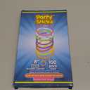 PartySticks Glow Sticks Party Supplies 100pk - 8 Inch Glow in the Dark Light Up Sticks Party Favors, Glow Party Decorations, Neon Party Glow Necklaces and Glow Bracelets with Connectors