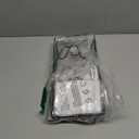 2-Pack Pot Lid Organizer, 6-Tier Pots & Pans Lid Holder Organizer for Cabinet or Wall/Door Kitchen Storage, No-Drill Adhesive Mount, Space-Saving Solution (Black)