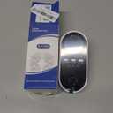 5-in-1 Carbon Monoxide Detector & Natural Gas Leak Alarm, AC-Plug-in CO Alarm & Explosive Gas Detector Battery Backup with Temperature(F) & Humidity,Three Levels Volume & Brightness for Home, RV, Hotel