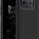 TUDIA DualShield Grip Designed for OnePlus10T Case 5G, [MergeGrip] Shockproof Military Grade Slim Dual Layer Protection for OnePlus 10T 5G Case (Matte Black)